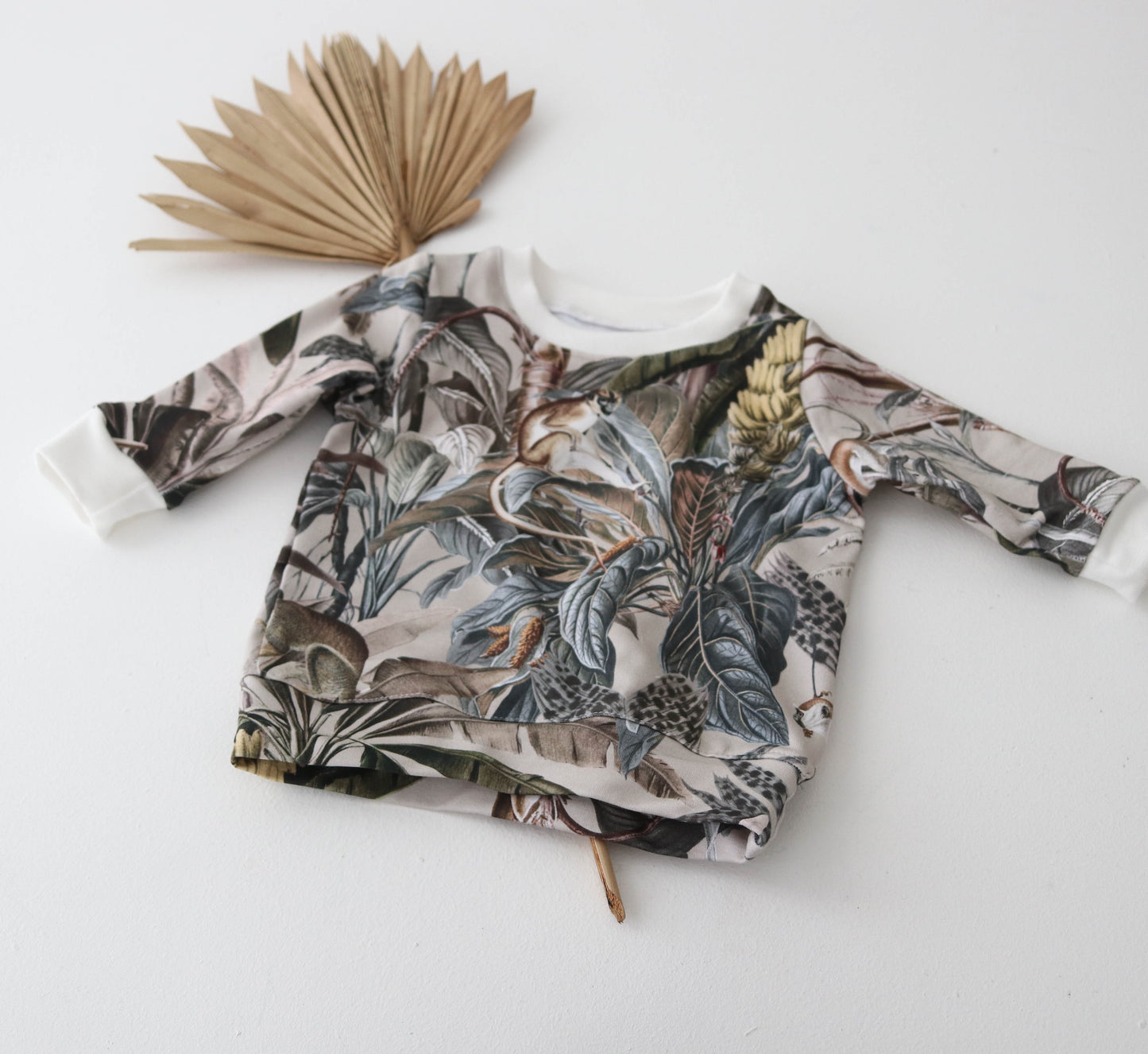 jungle sweatshirt last one! - 3-6 mths