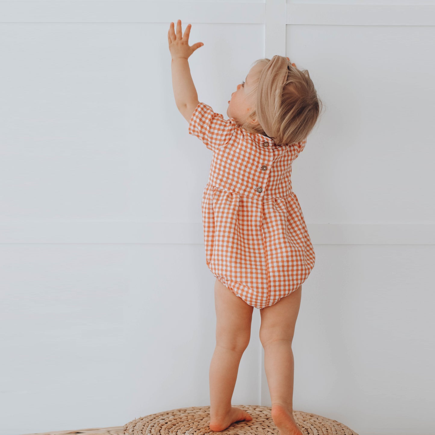 buttercup cotton romper - 1-2 yrs