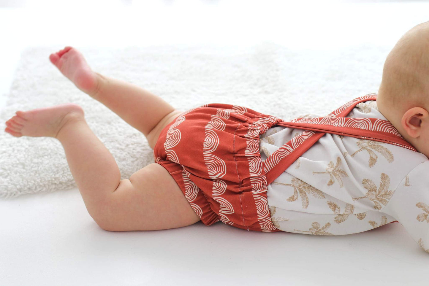 terracotta sunset romper last one! - 3-6 mths