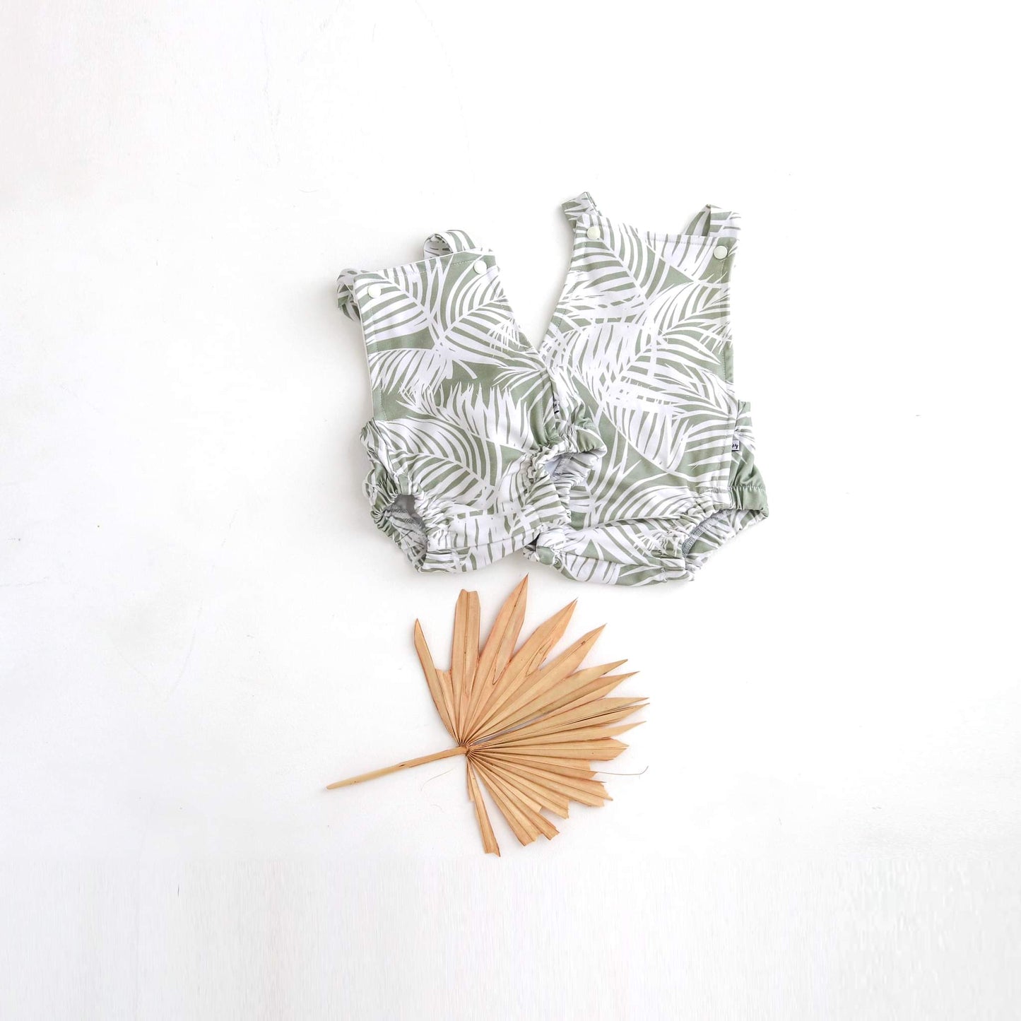 palm tree romper last one! - 3-6 mths