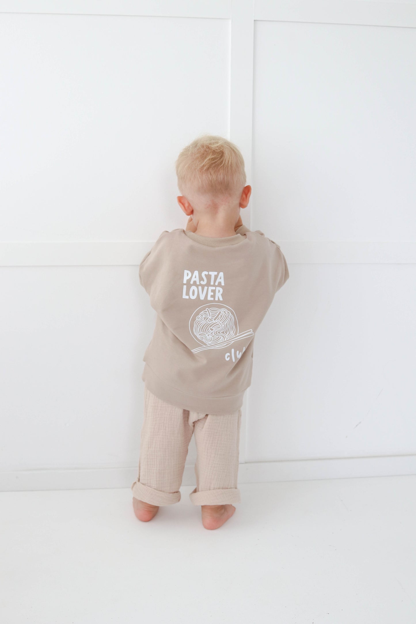 Pasta lover Club ! latte sweatshirt