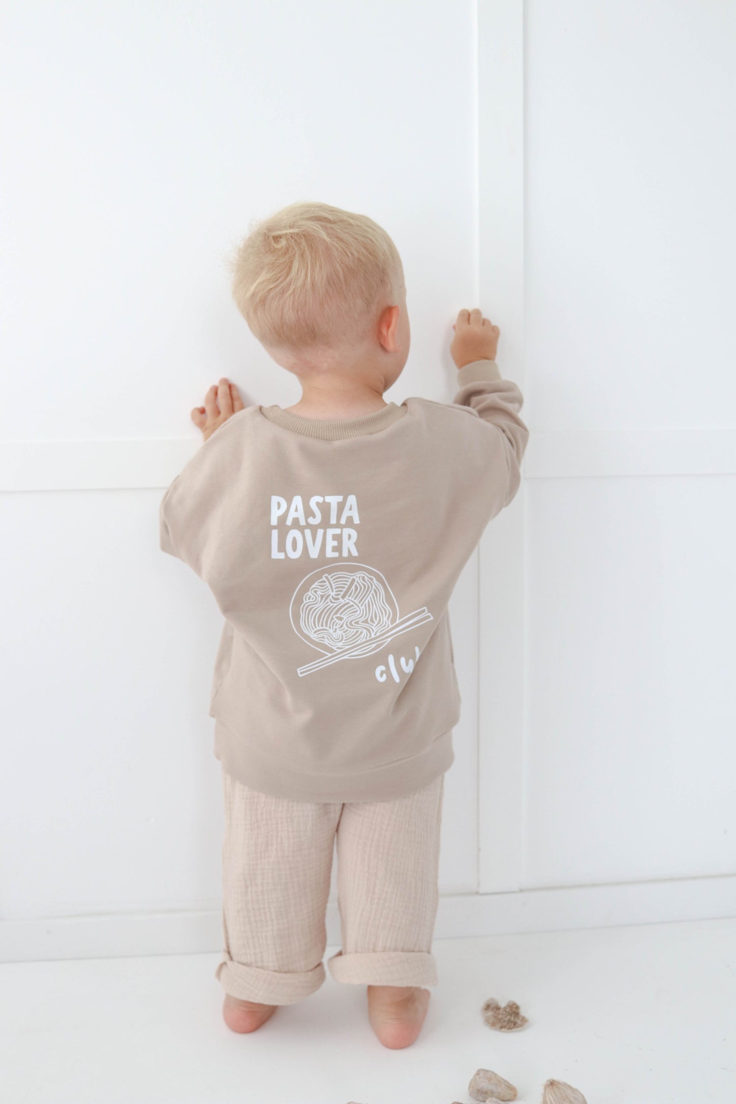 Pasta lover Club ! latte sweatshirt