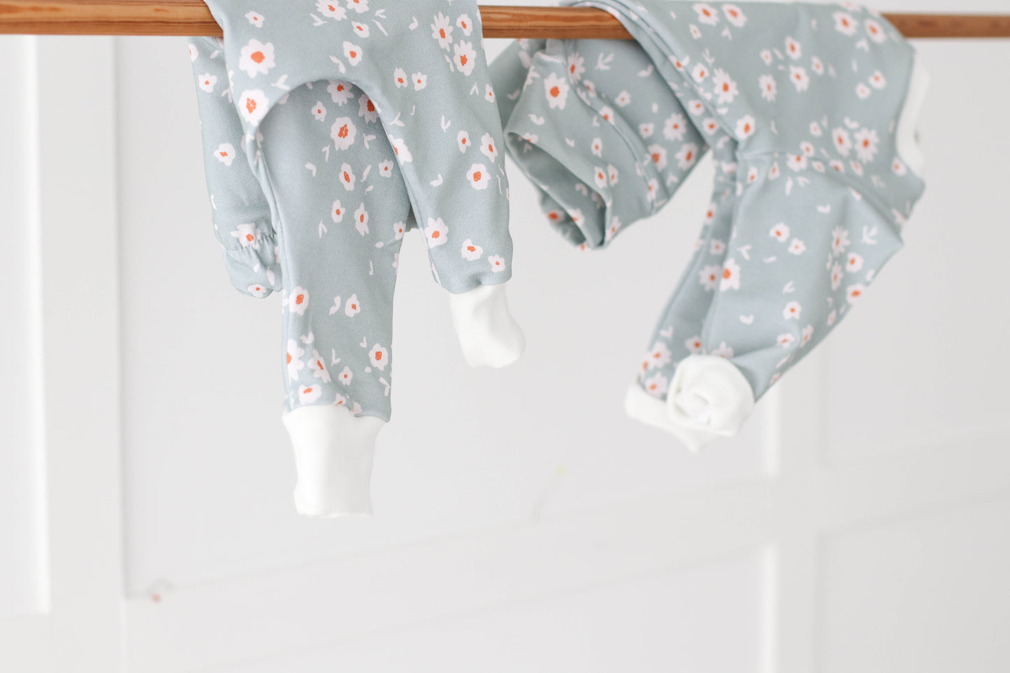 Mint floral boho Leggings