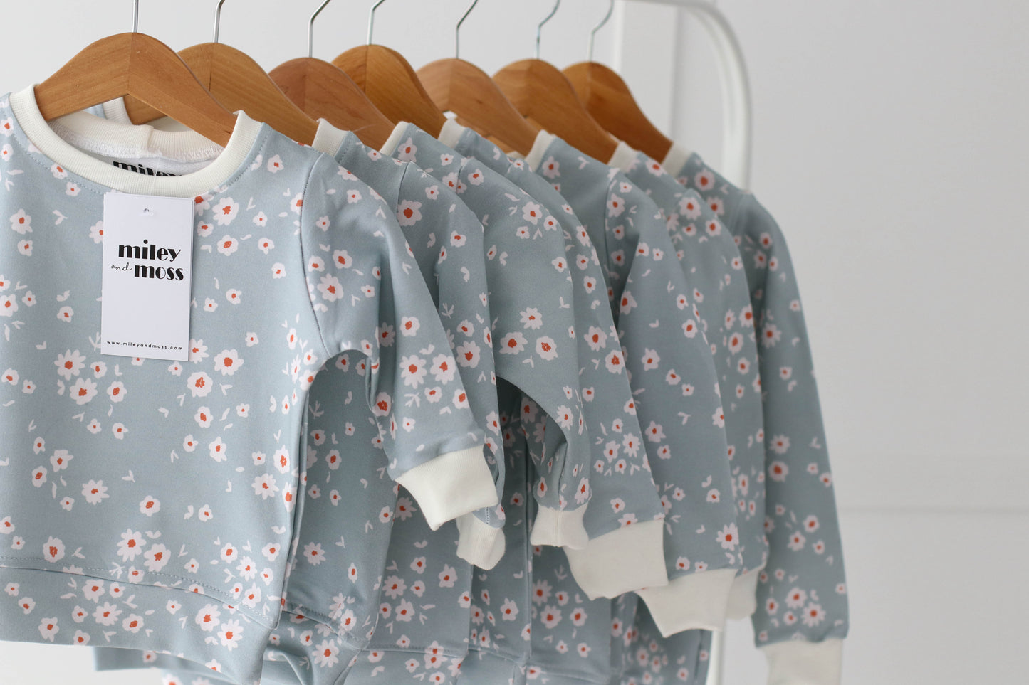 Mint floral Boho Sweasthirt