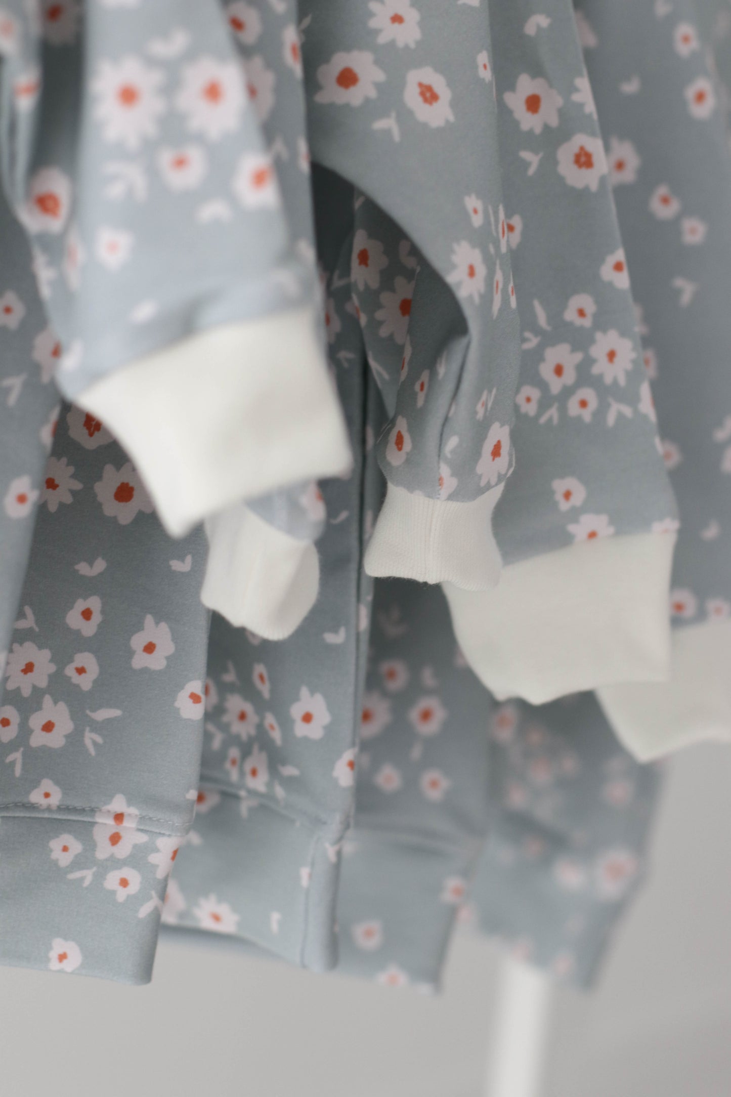 Mint floral Boho Sweasthirt