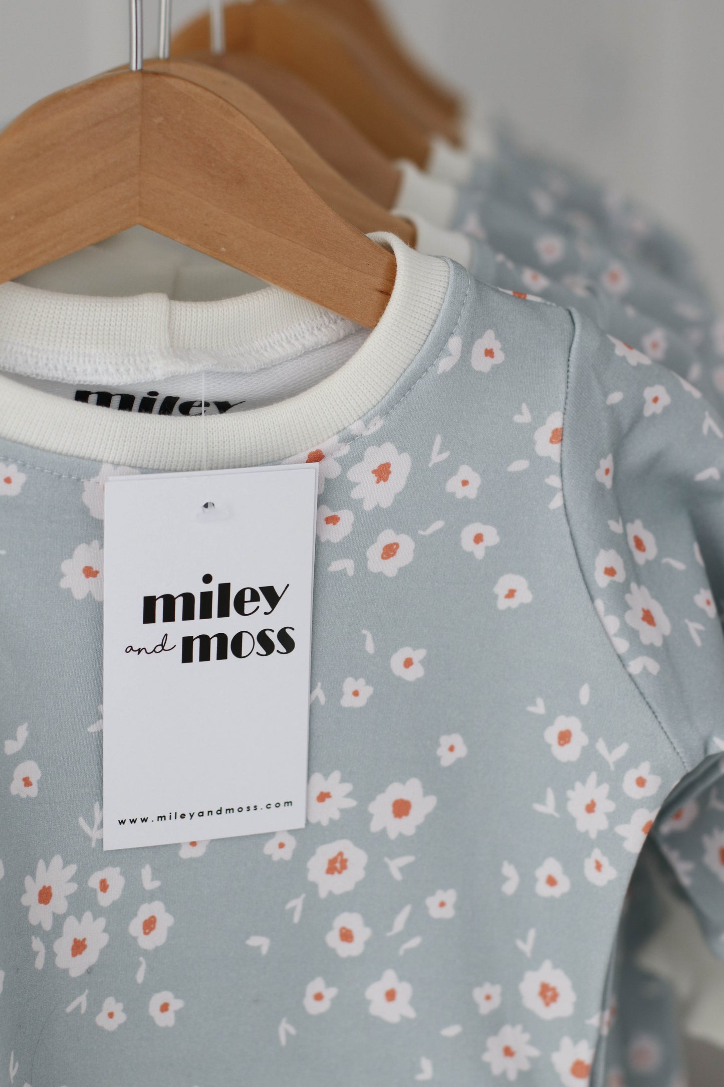 Mint floral Boho Sweasthirt