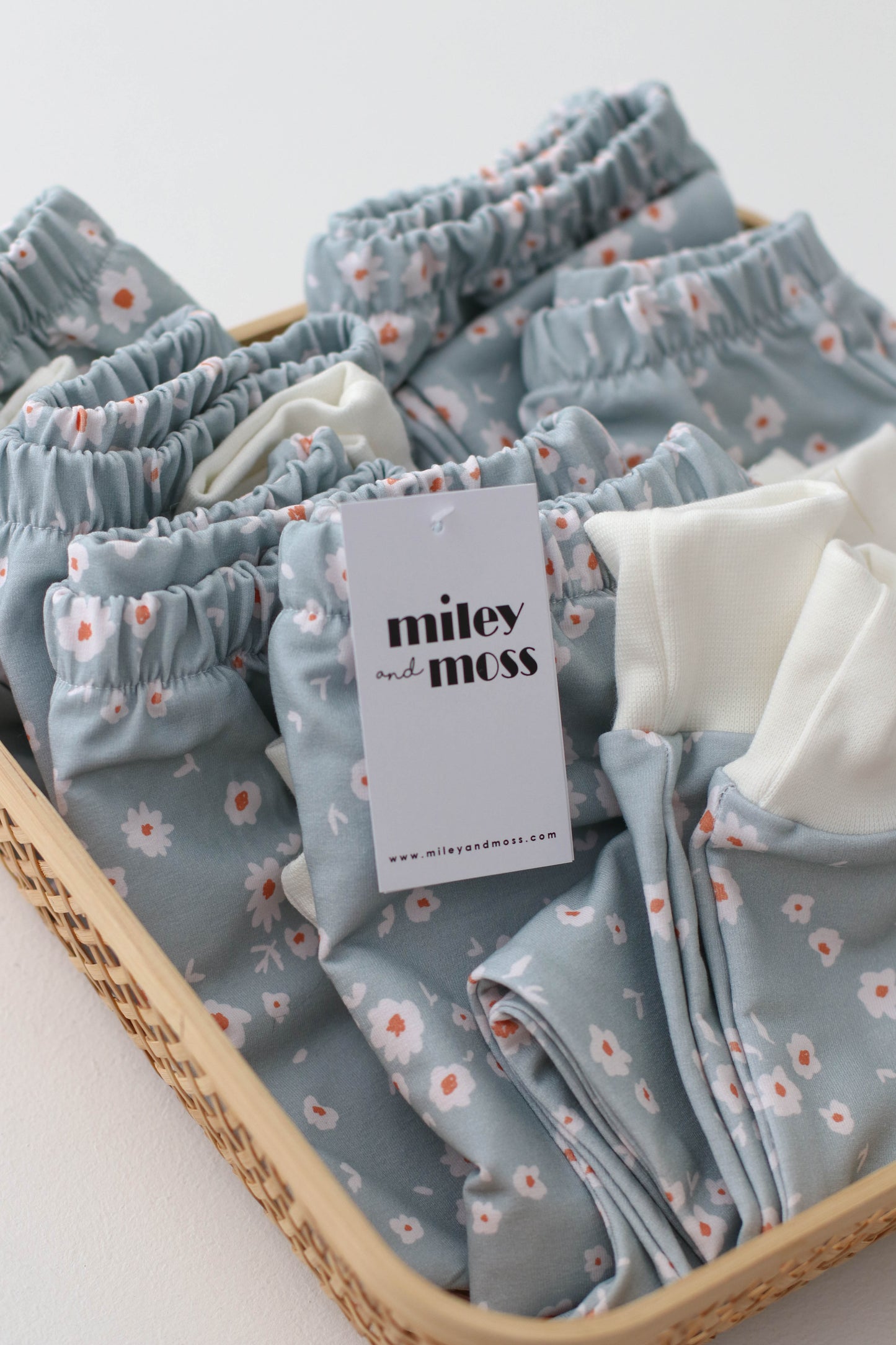 Mint floral boho Leggings