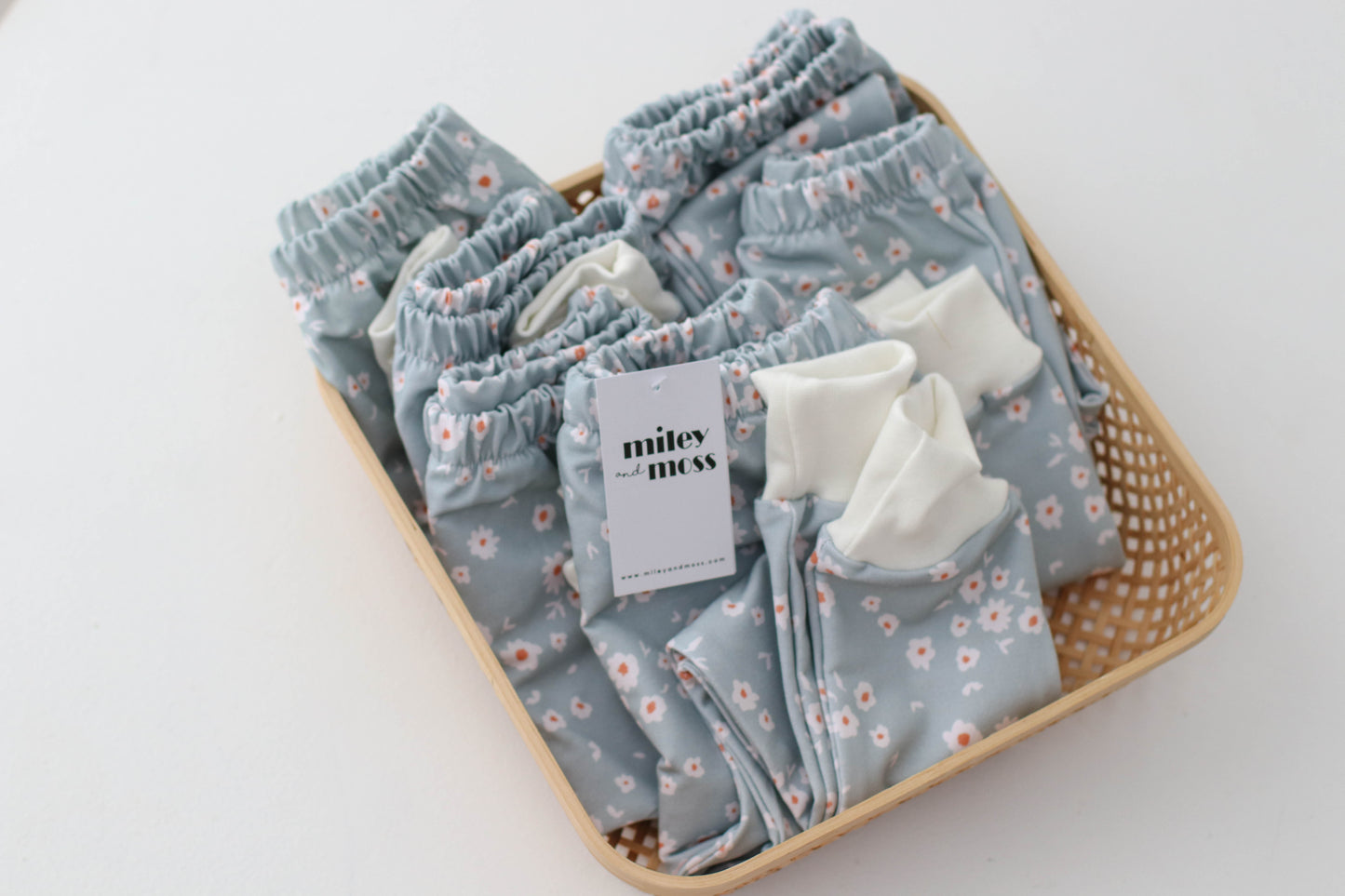 Mint floral boho Leggings