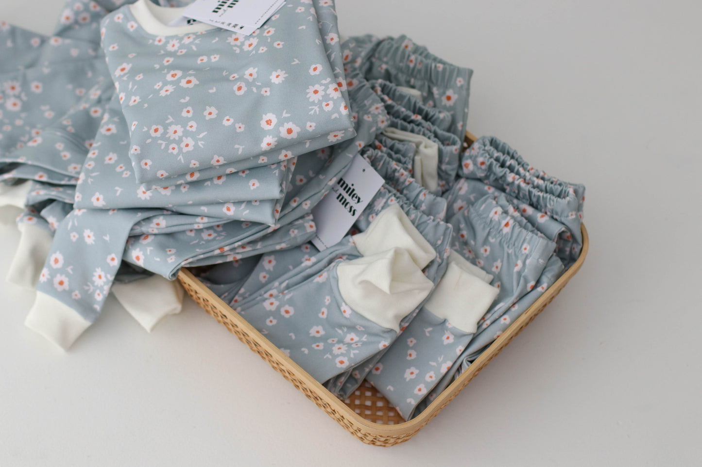 Mint floral boho Leggings