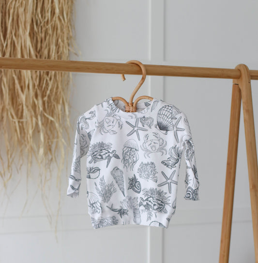 sealife  long sleeve t-shirt - 12-18mths