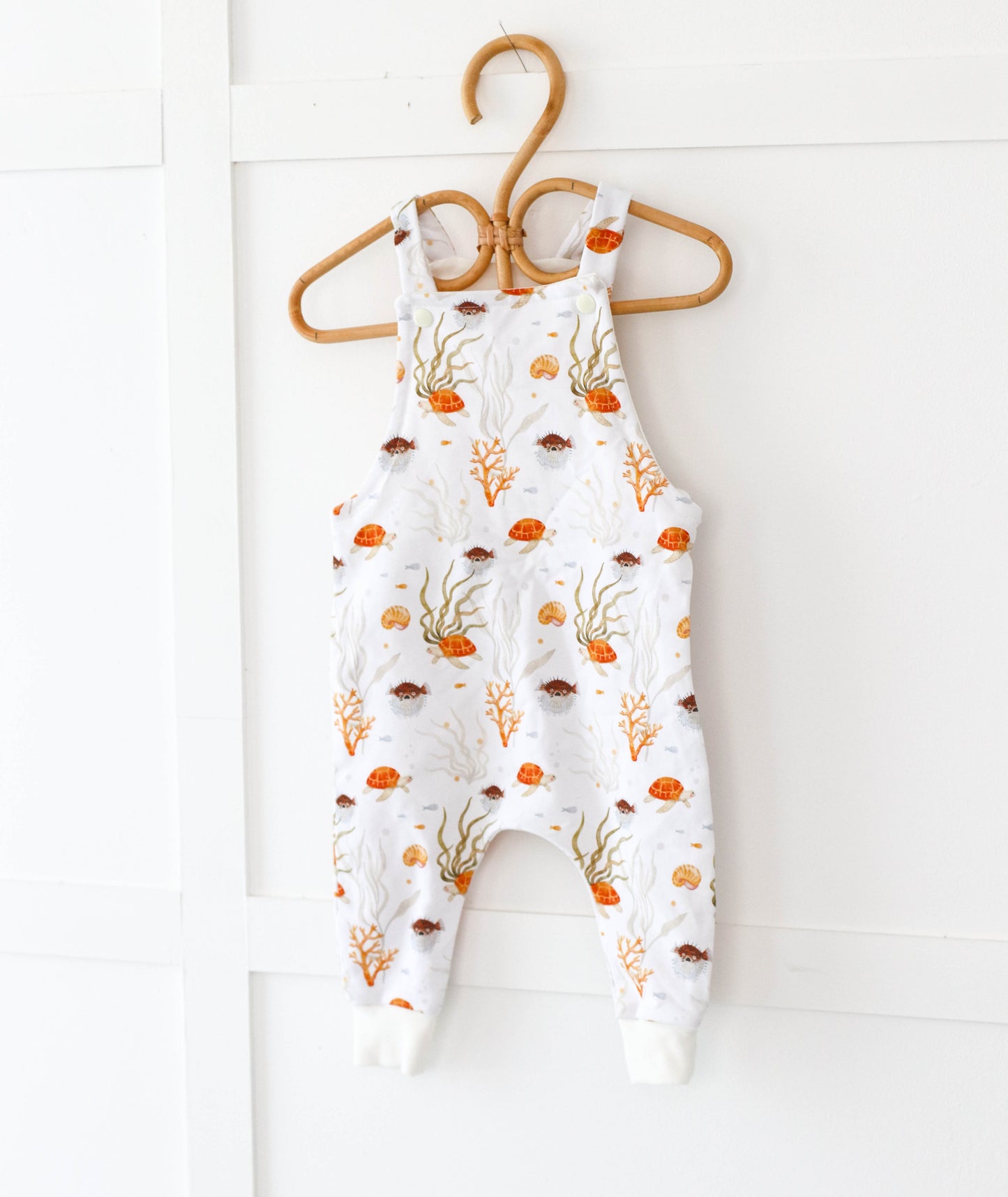 dungarees romper 6-9 mths