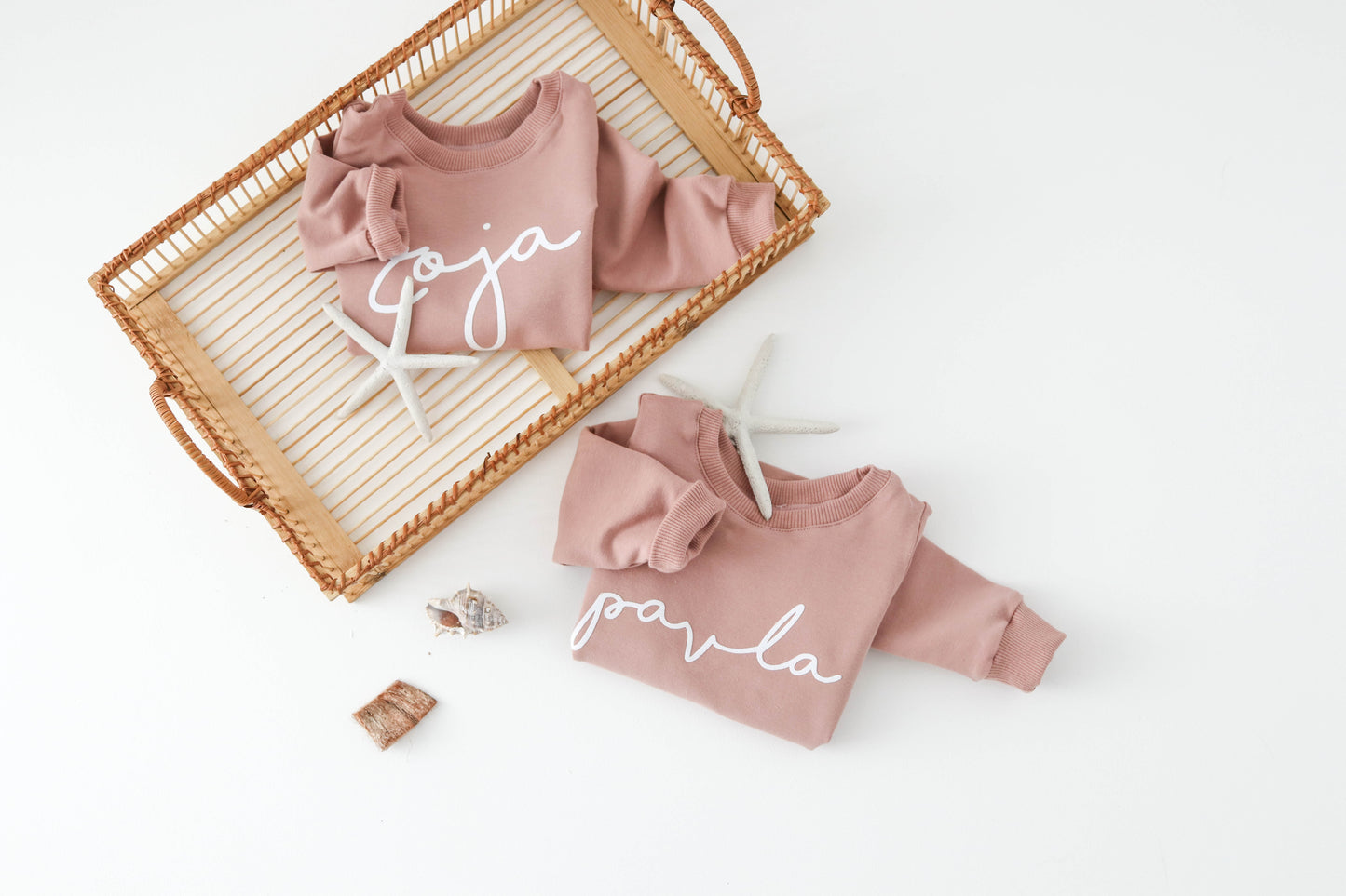 PERSONALISED Sweatshirt -sunset colour