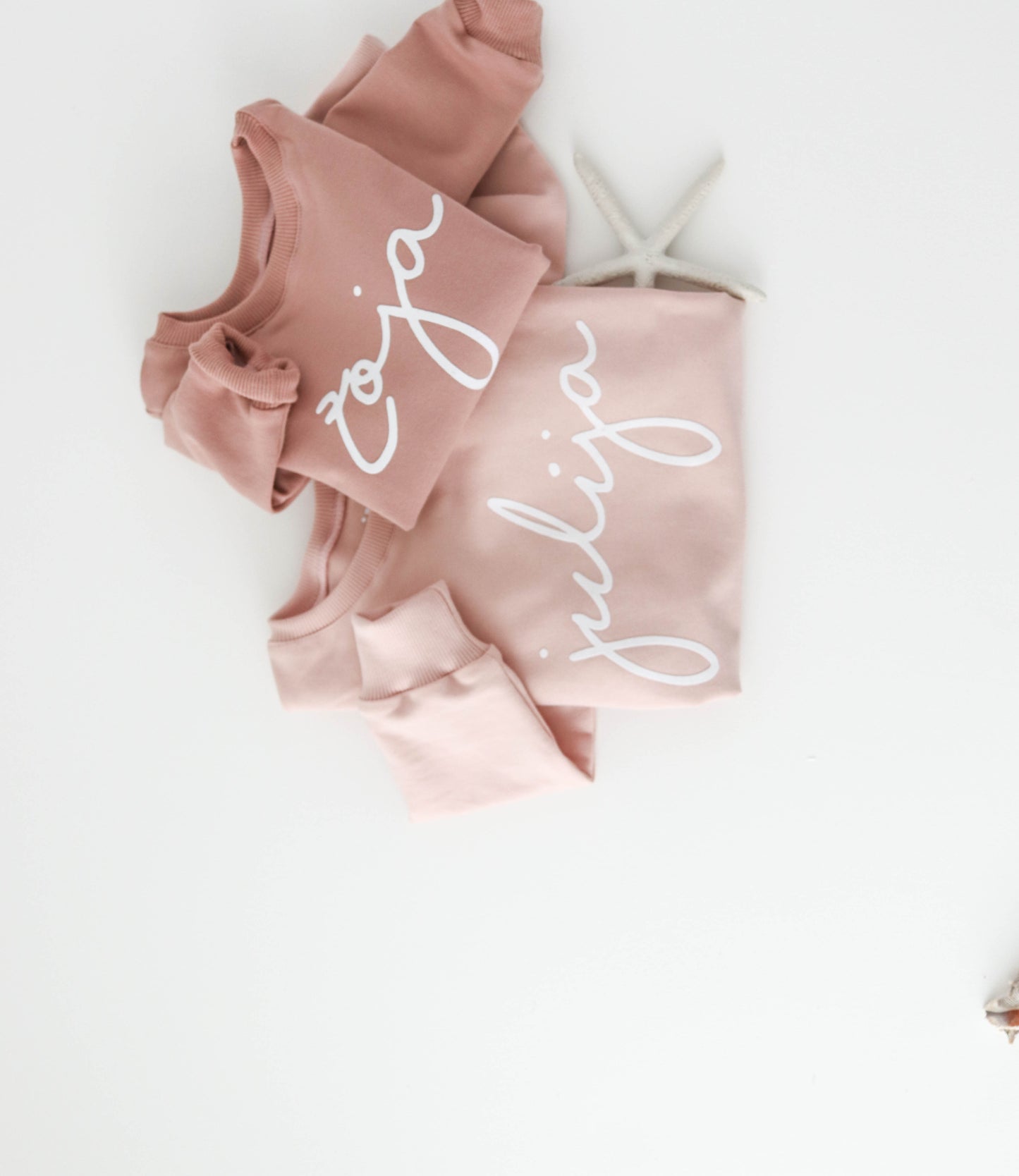 PERSONALISED Sweatshirt -sunset colour