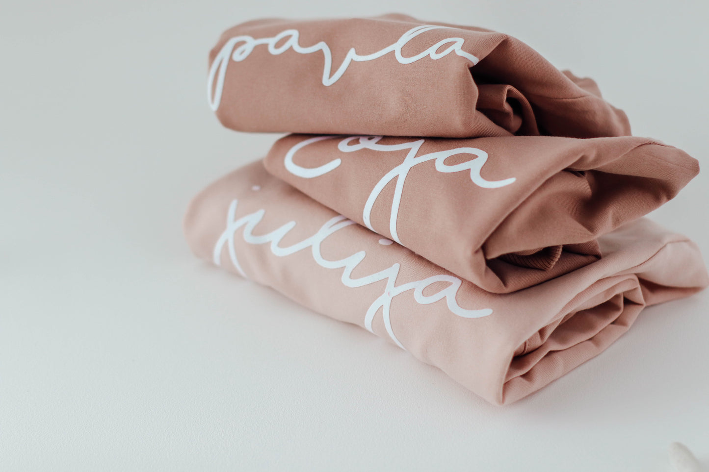 PERSONALISED Sweatshirt -sunset colour