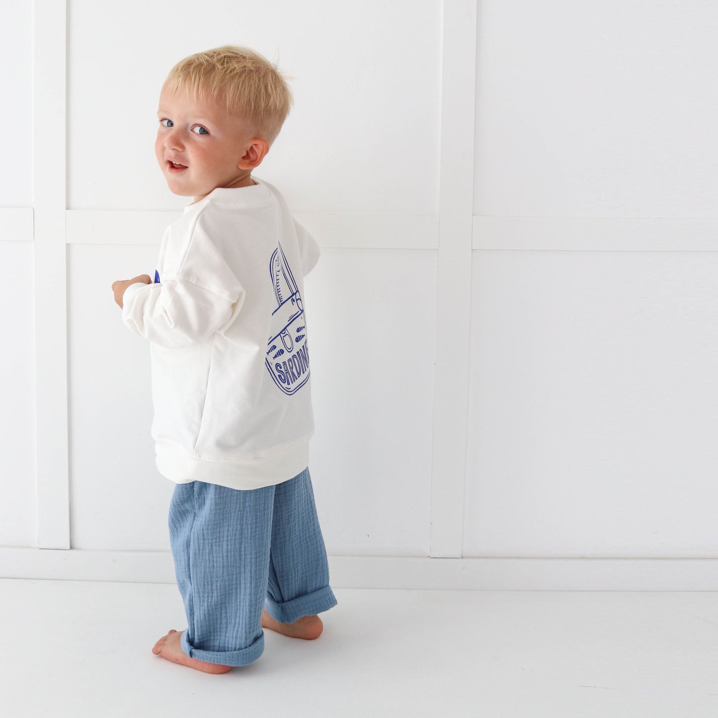 Sardines Ciao! Vanila sweatshirt