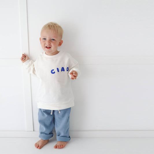 Sardines Ciao! Vanila sweatshirt