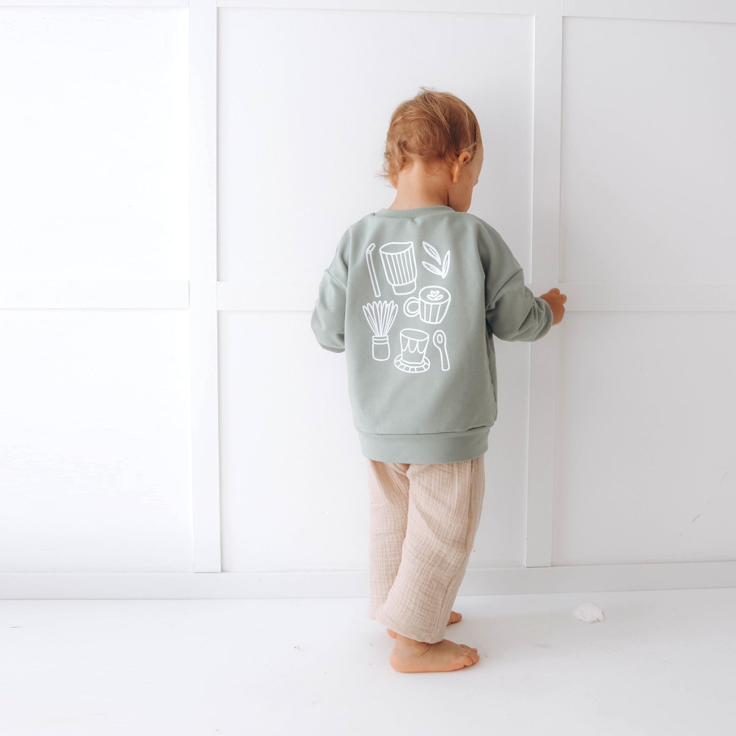 matcha time! matcha colour sweatshirt