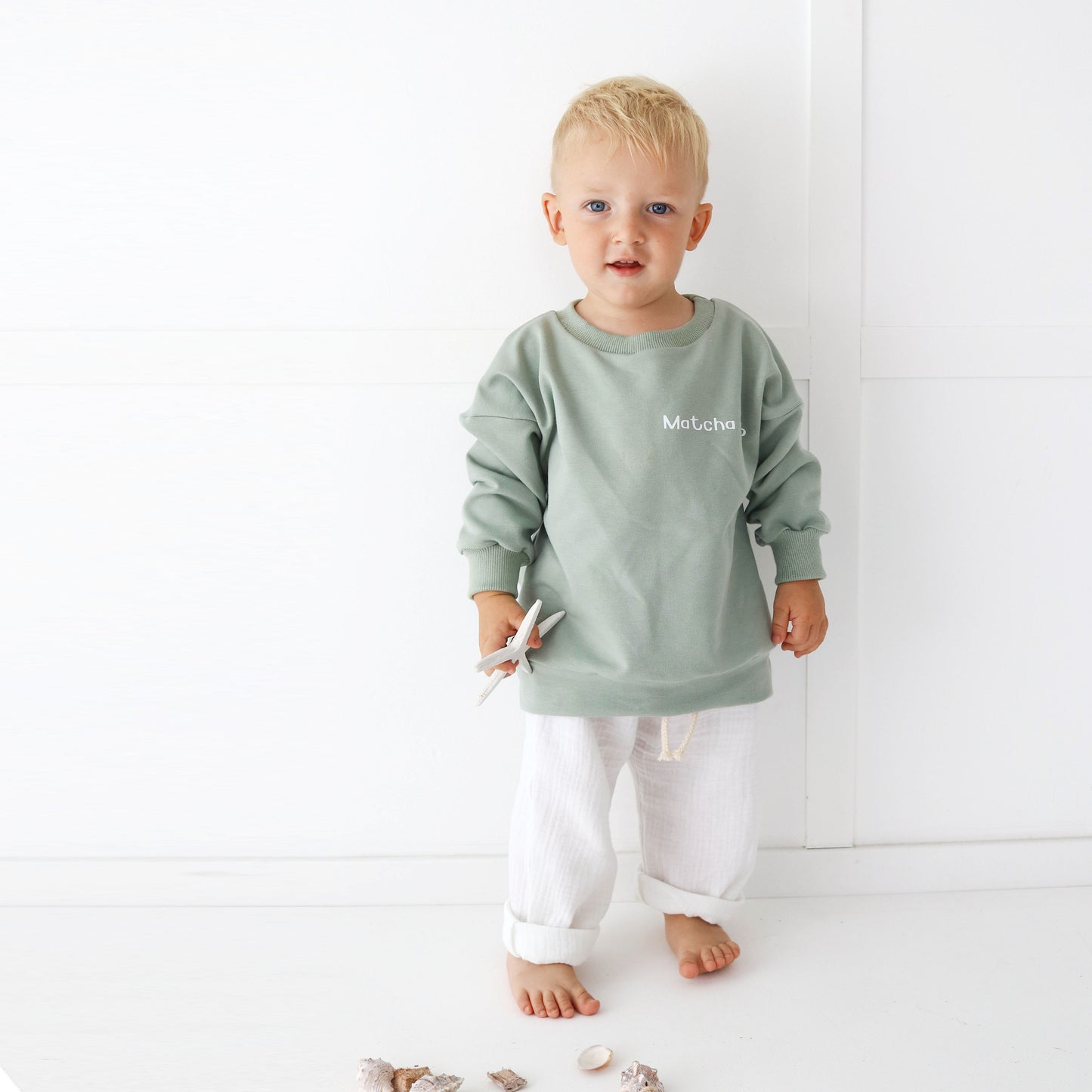 matcha time! matcha colour sweatshirt