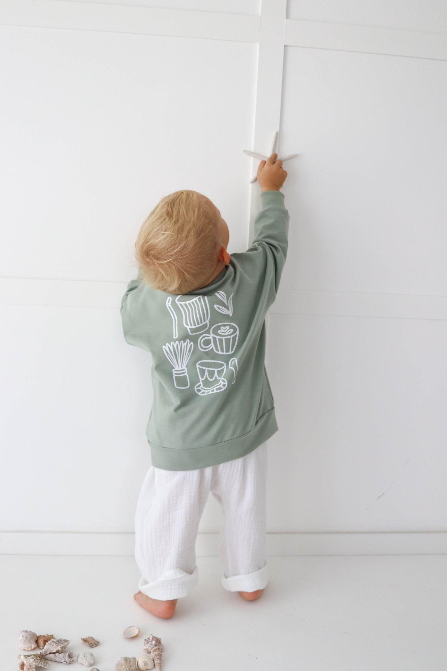 matcha time! matcha colour sweatshirt