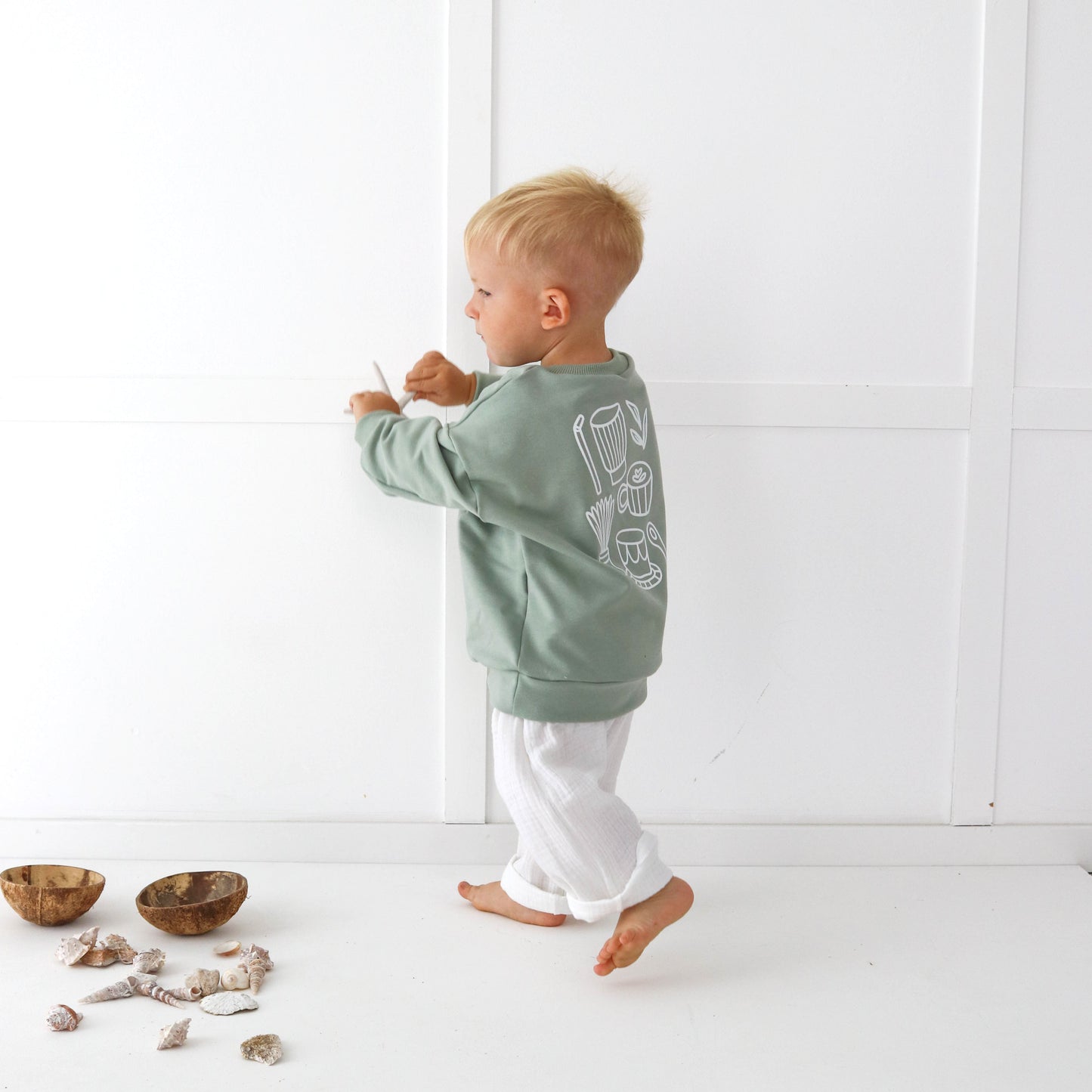 matcha time! matcha colour sweatshirt