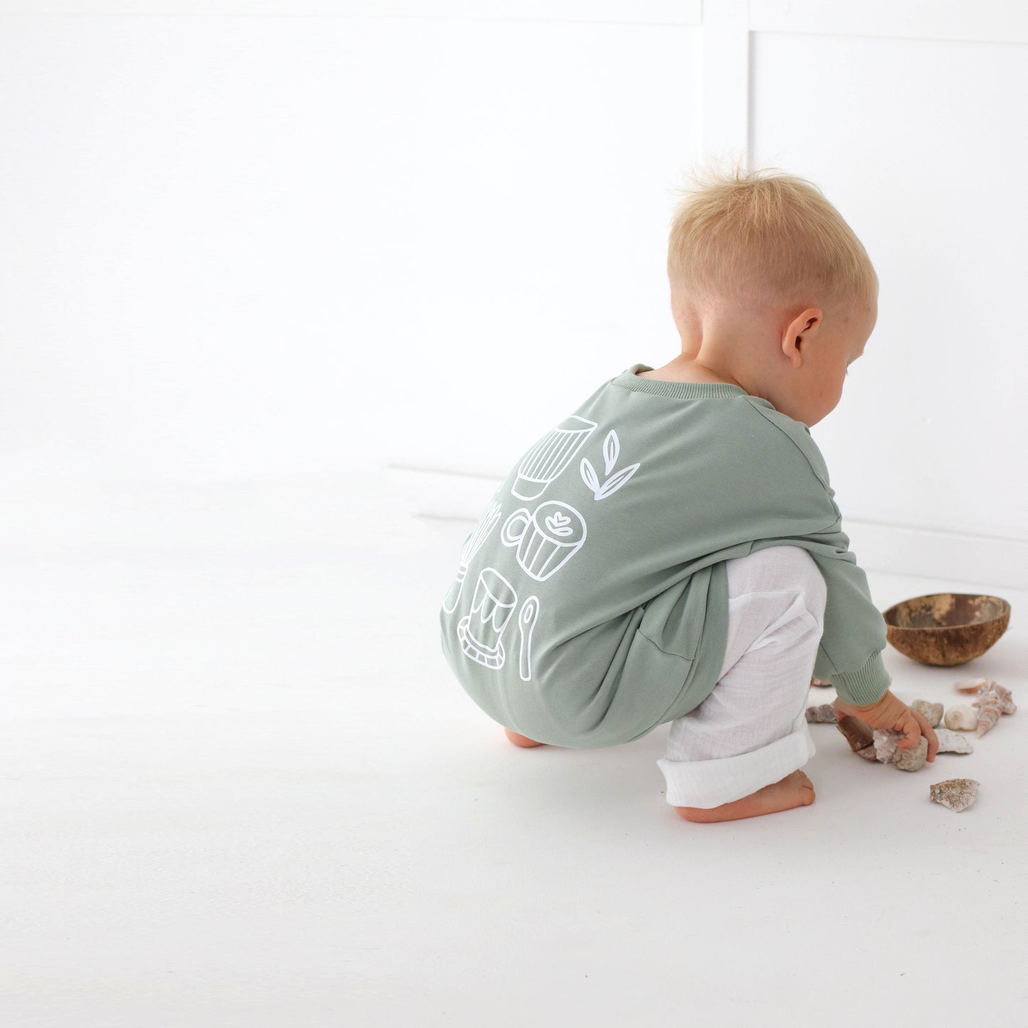 matcha time! matcha colour sweatshirt